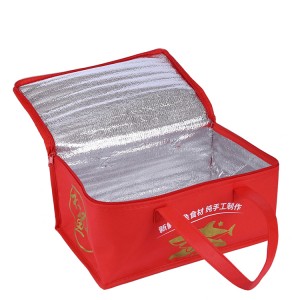 China Cheap price Promotional gray Color Small Cake Freezer Cooler Bag For Outdoor Picnic