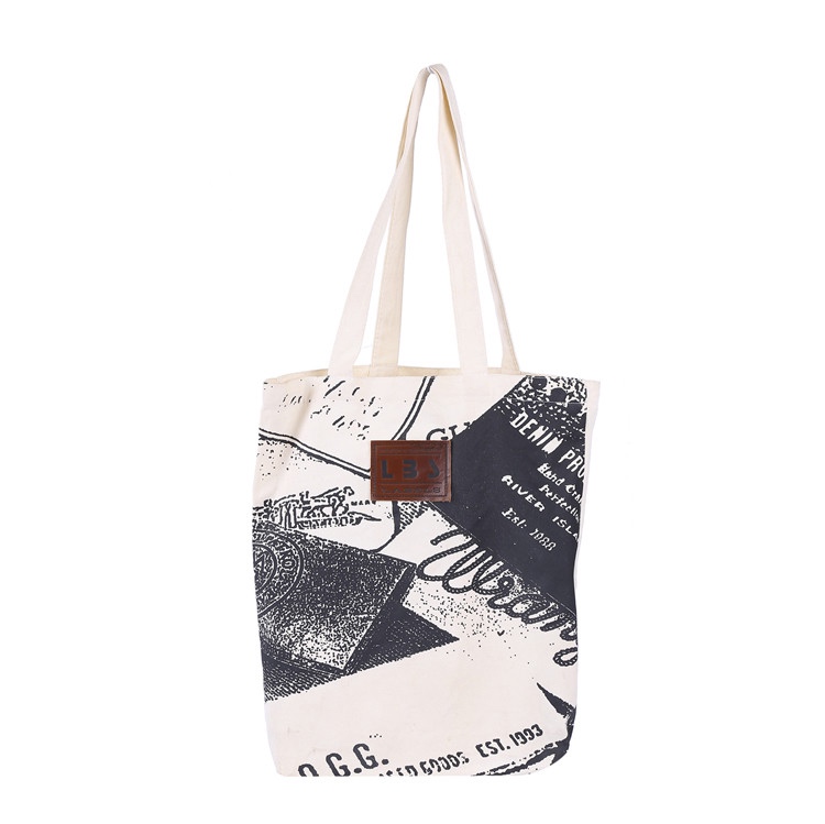 Reasonable price Cotton Canvas Tote Bag - Customizable wholesale cheap plain recycled soft canvas tote bag – Xinlimin