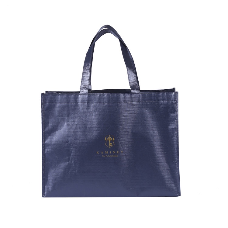 Free sample for Foldable Tote Bag With Zipper - Promotion handles laminated pp non-woven tote shopping bag – Xinlimin