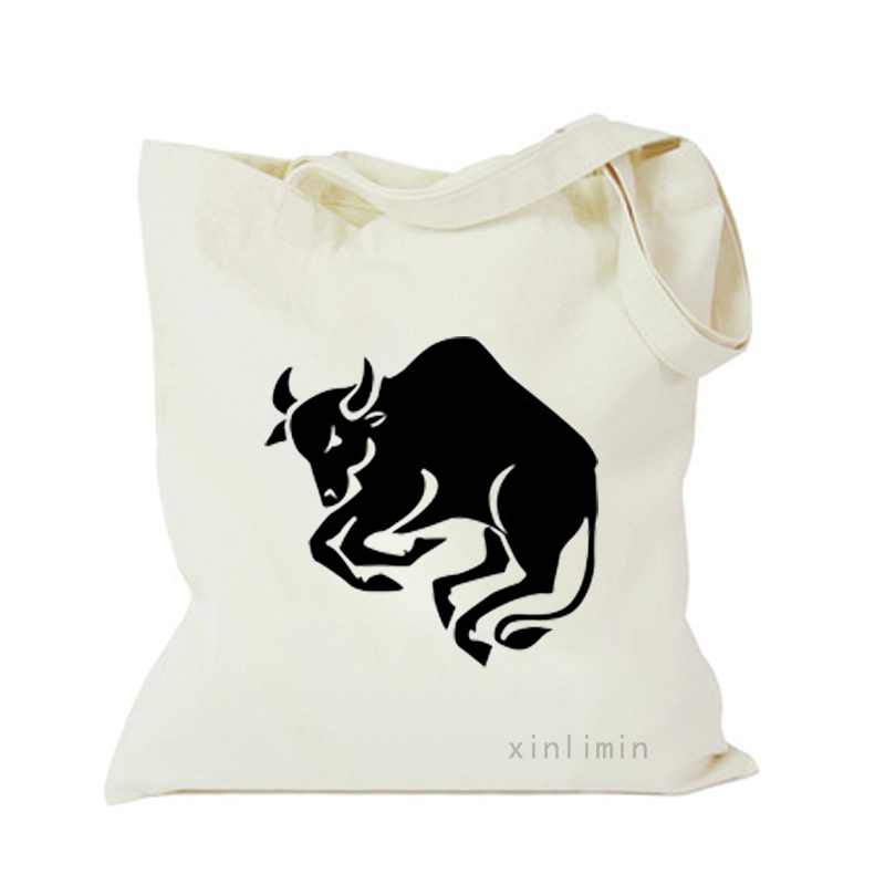 Fashionable custom pvc shopping 100% cotton pouch bag