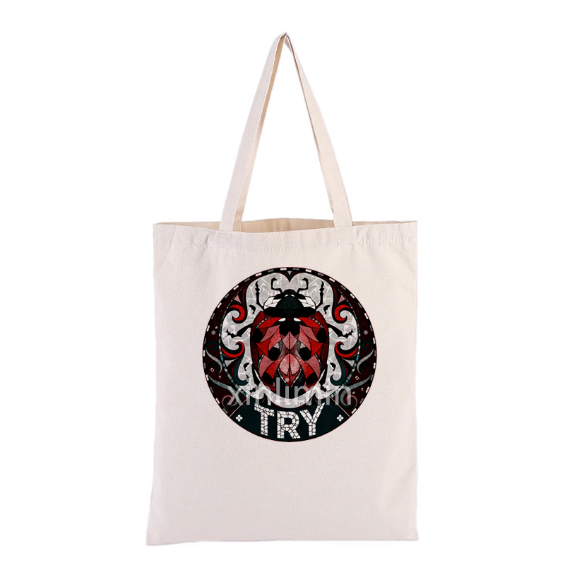 Promotional Custom Canvas Cotton Tote Bag Printing