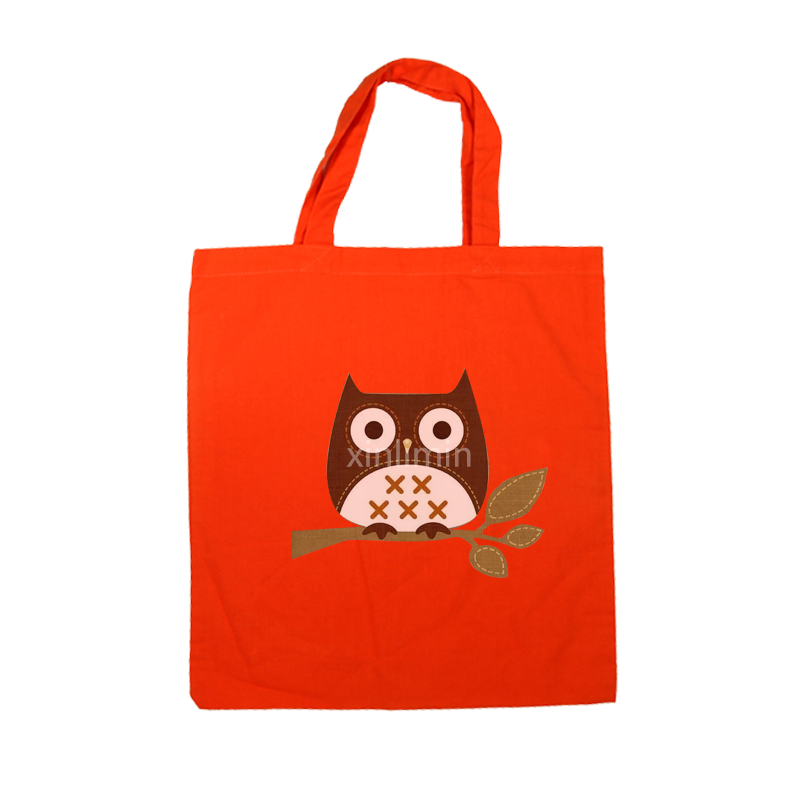 Wholesale Standard Size Custom Printed canvas Tote Hand Shopping Cotton Bag