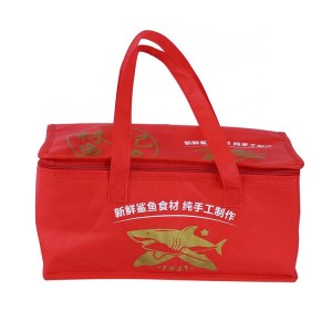 Wholesale Price China Bottle Cooler Bag - Custom promotional insulated soft portable cake lunch cooler bag with tote – Xinlimin