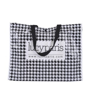 Good Wholesale Vendors Leather Shopper Tote - Custom size laminated pp nonwoven promotion gift shopping bags – Xinlimin