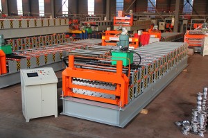 New Fashion Design for Automatic Roll Forming Machine - double layer roll forming machine – Xinnuo