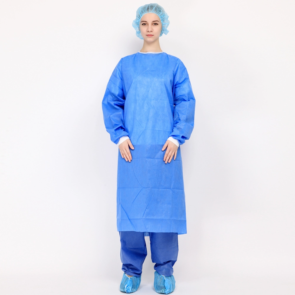 OEM Supply Blue Disposable Gloves - dust protection disposable nonwoven Sauna Gown/Kimono for beauty spa use – XINYUANJIAYE