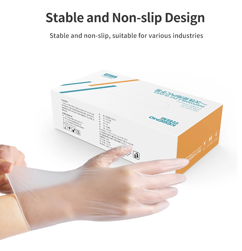 Hot sale Disposable Isolation Gowns - M1013 pvc hand gloves high quality pvc disposable gloves 10 boxes pvc safety gloves – XINYUANJIAYE detail pictures