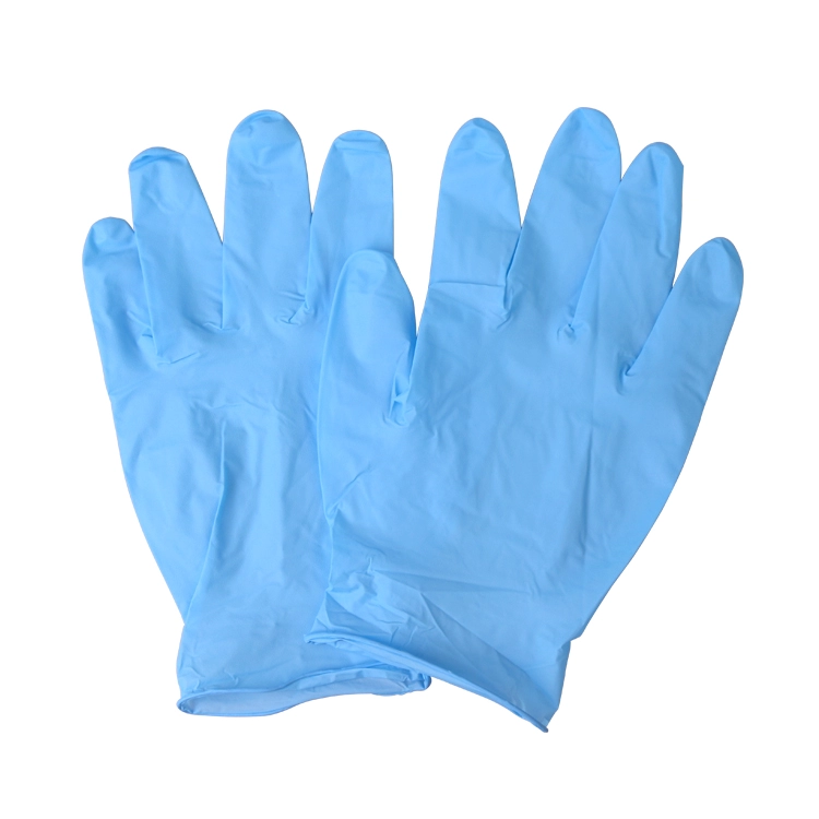 Manufacturer for Doctors Clothes - Disposable nitrile examination gloves powder free  – XINYUANJIAYE detail pictures