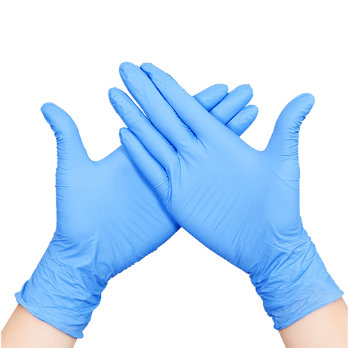 Disposable nitrile examination gloves powder free Featured Image