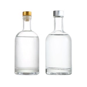 High grade Liquor Wine Bottle Thickened Transparent wine bottle Whisky Vodka bottles