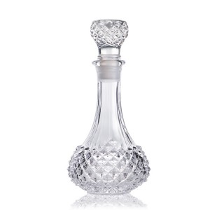 750ml crystal decanter with lid Creative Whisky glass bottle wine bottle