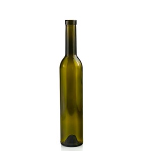 375ml 500ml  wine bottle empty bottle decoration with cork Manufacturer wholesale