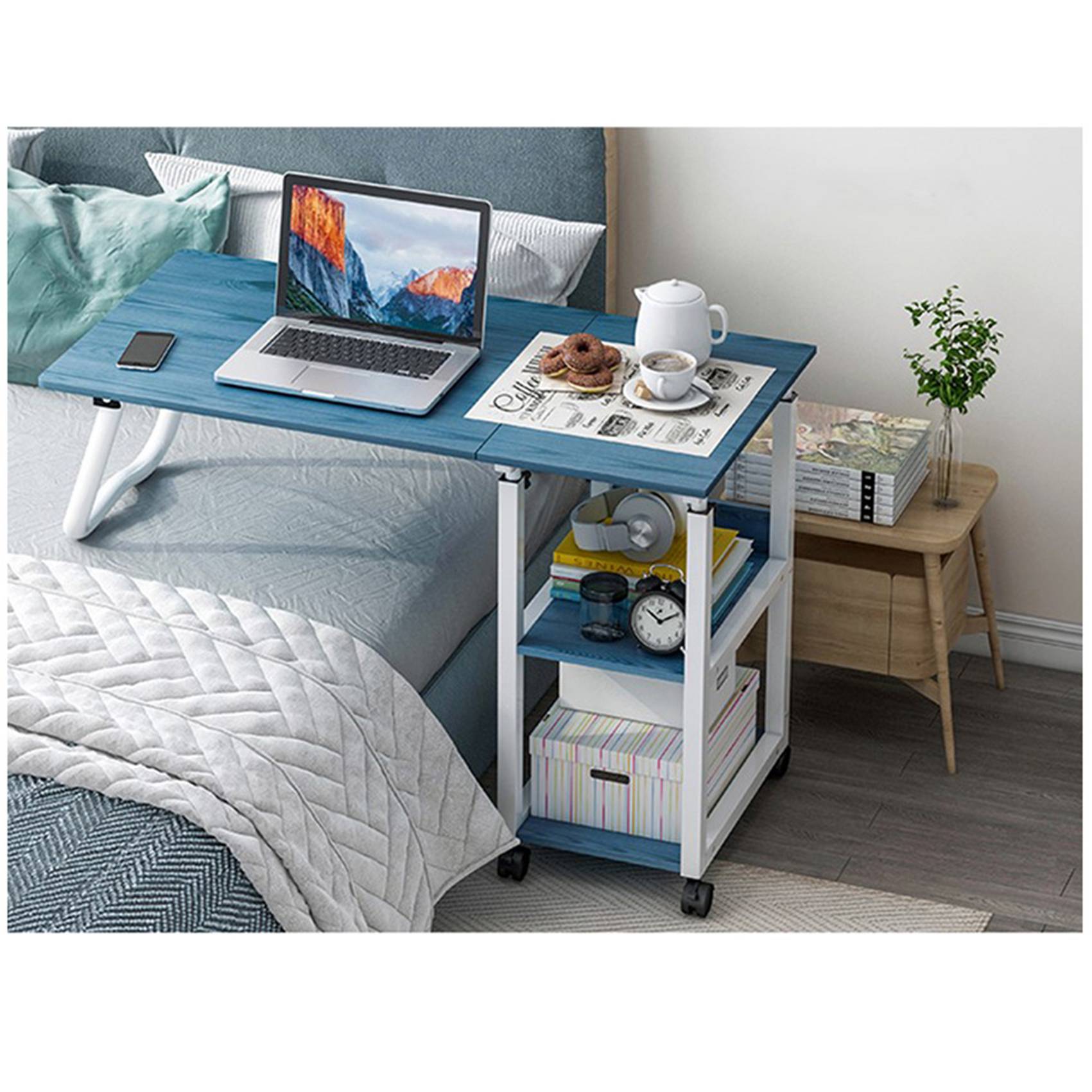 Featured image of post Wooden Bed Table For Study - Choose a desk based on your unique requirements from compact and standard sizes finished in a variety of wooden finishes.