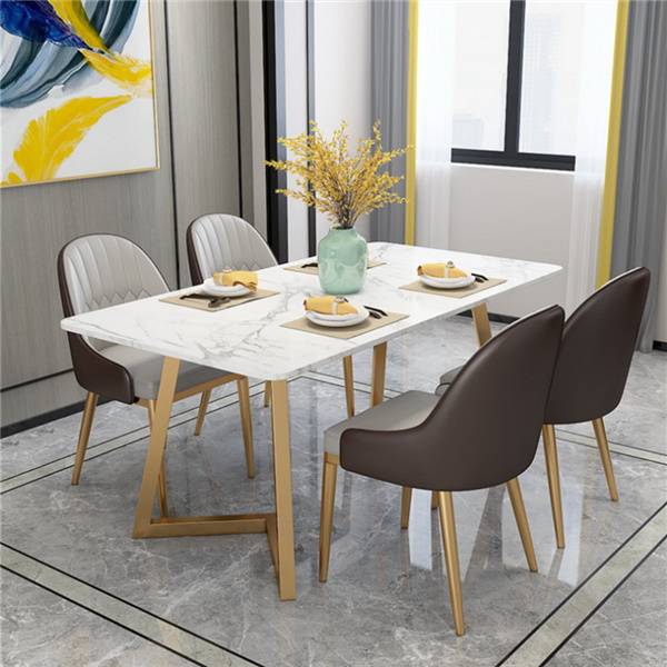 China Modern Wrought Iron Dining Table Simple Dining Room Furniture 0549 Manufacture And Factory Yamazonhome