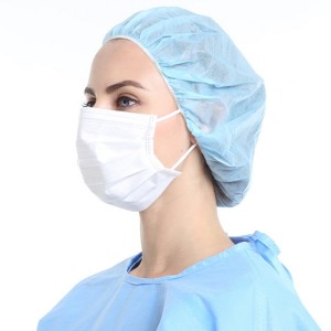Medical Disposable Face Mask White Color