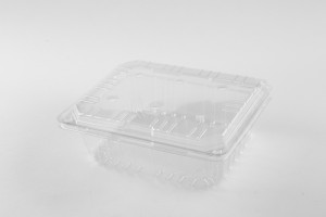 Disposable fresh fruit and vegetable distribution box 1000a
