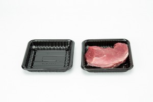 Refrigerated fresh pork packaging tray 1414