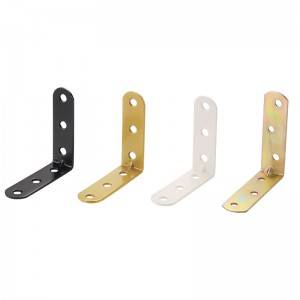 Degree Furniture Foot Stainless Steel Support Angle Code Corner Brackets L Shaped Brackets for Shelves Furniture
