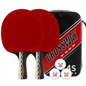 TableTennis Set with Balls Professional Ping Pong Bat Paddle Set