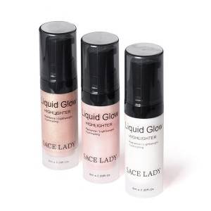 Face Liquid Highlighter Shimmer Cosmetic Facial Brightener Concealer Cream