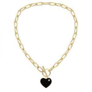2020 new arrival Gold Plated Necklace Punk Love pendant
