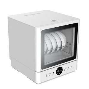 Mini Dishwasher Machine Portable Smart Dish Washer for Home Use High Temperature