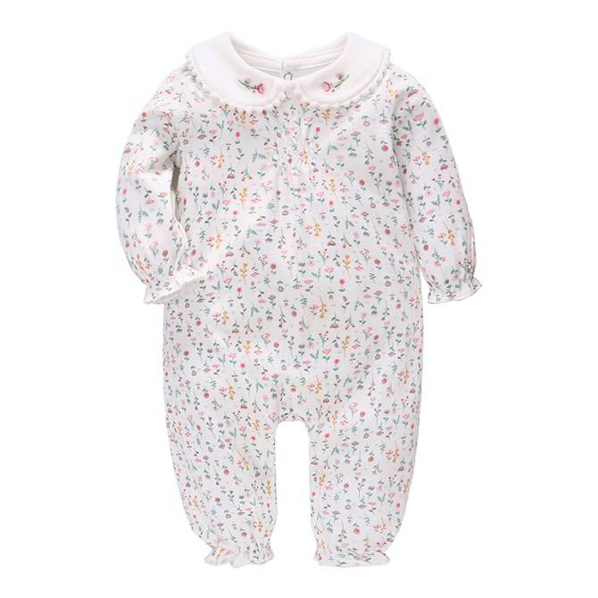 Infant Long Sleeve Clothes Cotton Baby Rompers Warm Featured Image