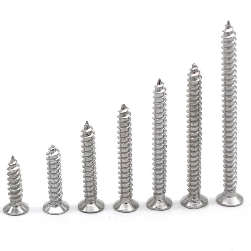 Stainless Steel Phillips Hidden Decking Screws Self Tapping Wood Screw Flat Head Featured Image