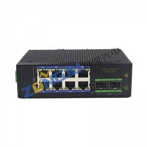 Unmanaged 8 Port 1000M Industrial POE Switch with 2 SFP ZJD28GP-SFP