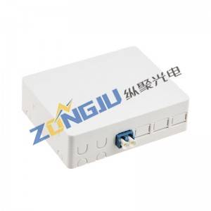 FTTH Fiber Optical Face Box ZJ402
