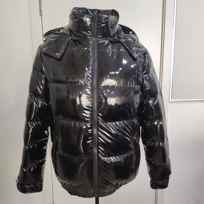 Manfacturer OEM and ODM shiny men winter padded jacket