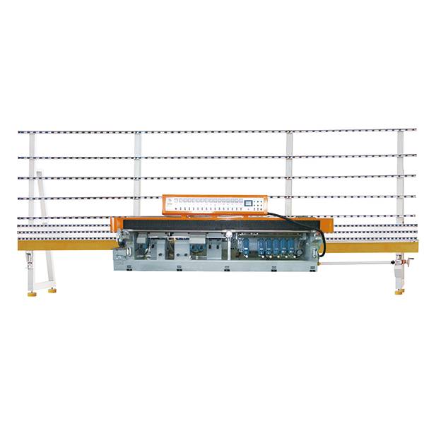 15 motors automatical ball bearing variable angle glass edging mitering machine Featured Image