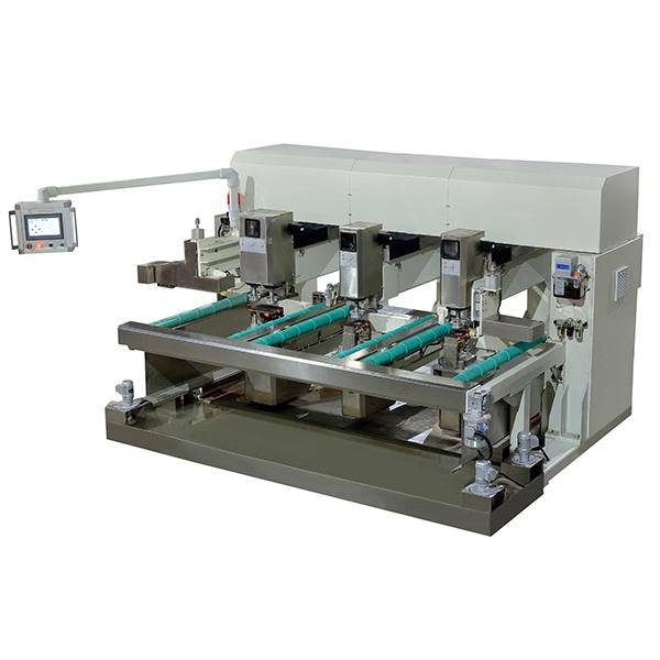 automatic accurate drilling machine line with PLC and Servo system Featured Image