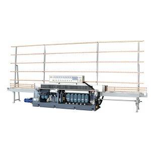automatical chain system variable angle glass edging mitering machine